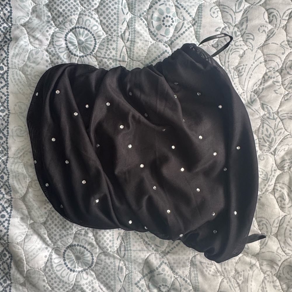 Black Top with Silver Accents